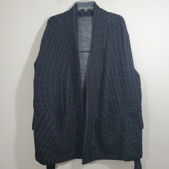 Nike Black Open-Front Cardigan Sweater - Picture 3 of 15